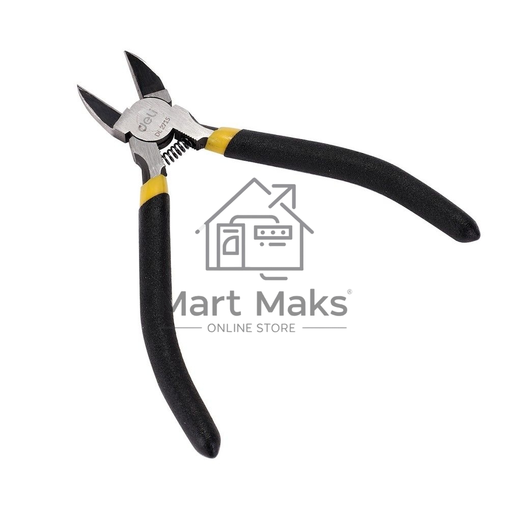 Мини-бокорезы Deli DL2715 125мм, сталь 55С, противоскользящая ручка