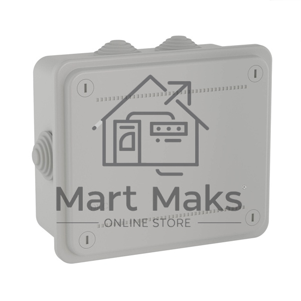 Коробка распределительная DKC 53900 ОП 120х80х50, 6 каб.ввод., IP55