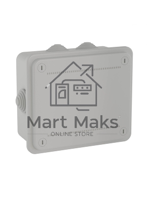 Коробка распределительная DKC 53900 ОП 120х80х50, 6 каб.ввод., IP55