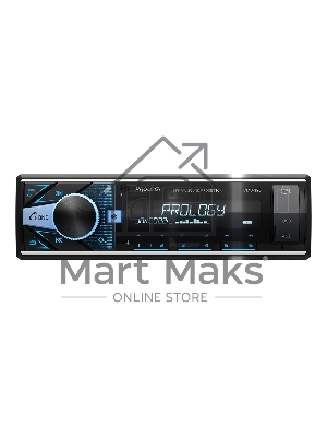 Автомагнитола Prology CMD-320, 1 DIN, Bluetooth, USB Type-A, AUX, пульт ДУ