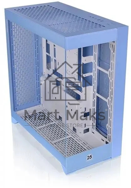 Компьютерный корпус Thermaltake CTE E660MX голубой без БП E-ATX 13x120mm 11x140mm 2xUSB3.0 audio bott PSU