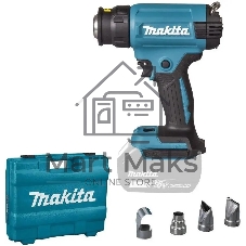 Фен технический Makita DHG181ZK 18Вт темп.150/250/350/450/550С