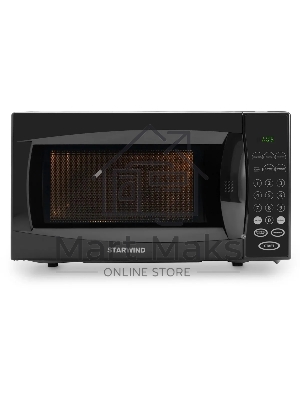 Микроволновая печь Starwind SMW5020 черный, 20 л, 700 Вт, переключатели - сенсор