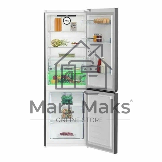 Холодильник Beko B3RCNK362HG серый двухкамерный 220/100л морозилка снизу, No Frost