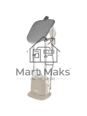 Отпариватель для одежды Endever Odyssey Q-15, бежевый, мощность 1600 Вт, производительность 35 г/мин, емкость бака 1,45л