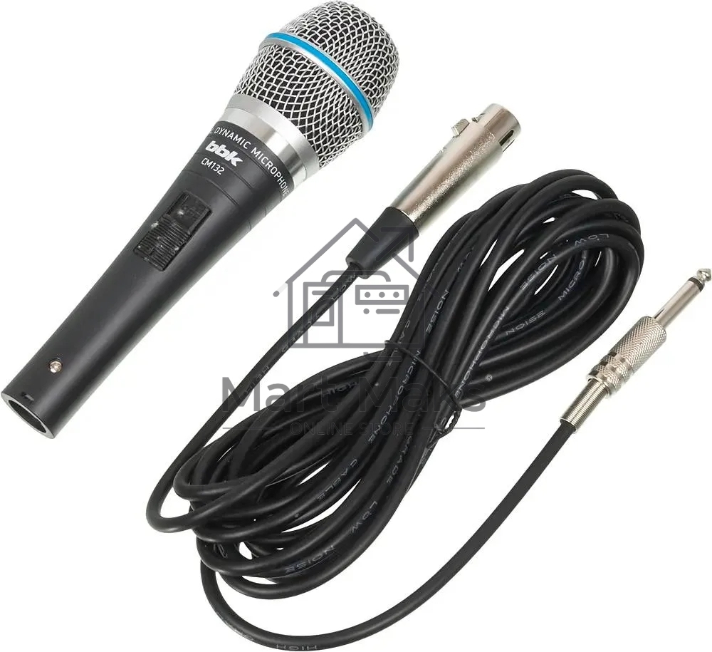 Микрофон BBK CM-132 т. серый