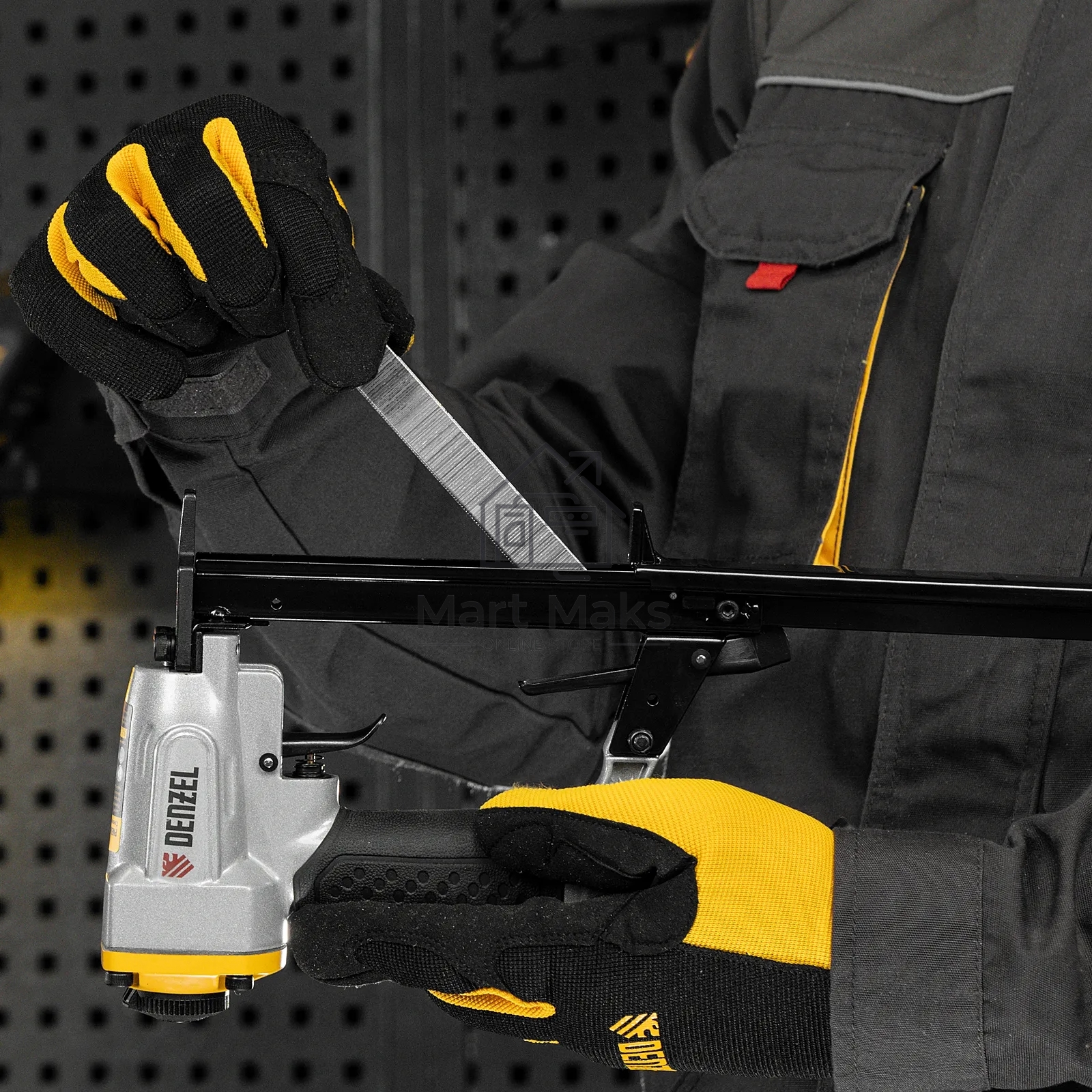 Скобы Denzel 21GA для пнев. степл., 16мм, шир. - 0,95мм, тол. - 0,6мм, шир. скобы - 12,8мм, 5000 шт