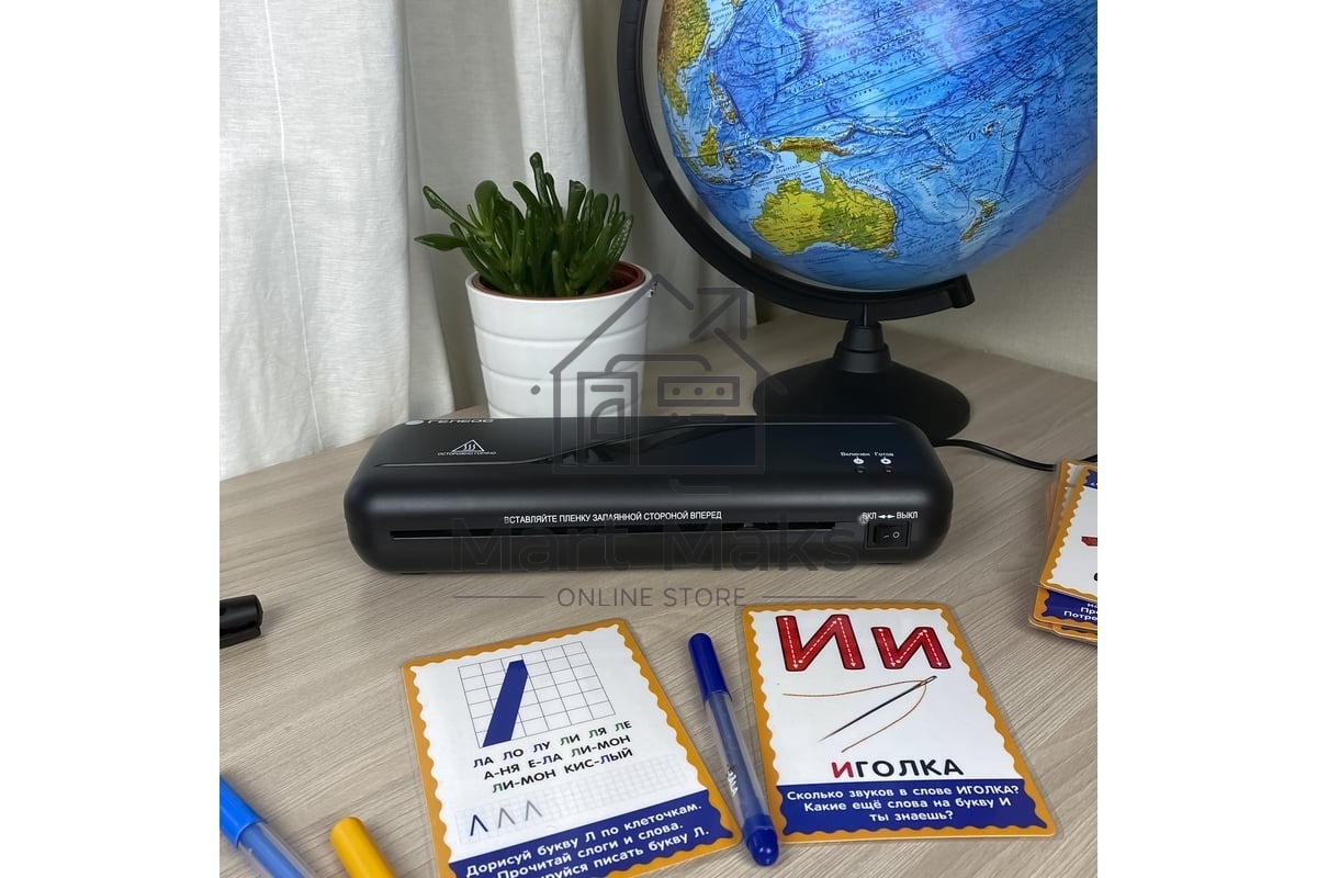 Ламинатор Гелеос ЛМ A4 Старт, 2 вала, А4, 150мкм, 300 мм/мин