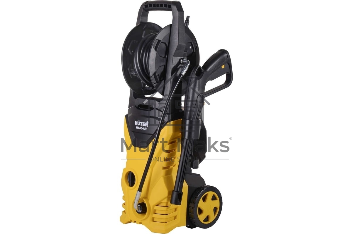 Мойка высокого давления Huter W135-AR 70/8/9 1650 вт, 135 бар, расход=375 л/час, вход=0,4 бар, 7,6 кг