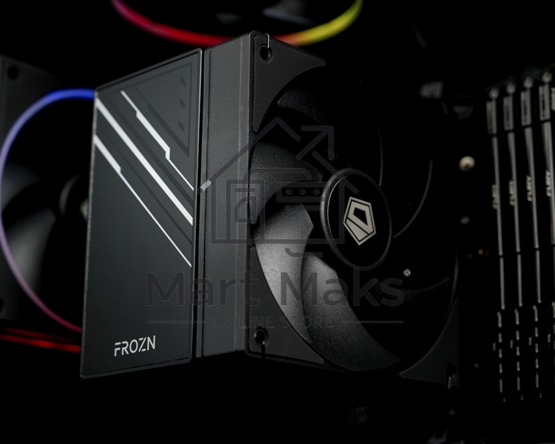 Кулер для процессора ID-COOLING FROZN A610 черный 120мм алюминий+медь 2000rpm 30db 4-pin 250W 155мм