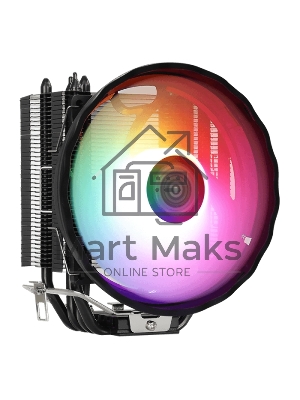 Кулер для процессора AeroCool / Formula Rave 4 ARGB черный, 120 мм, алюминий/медь, 1800 об/мин, 27 дБ, 4 pin, 130 Вт, 135 мм