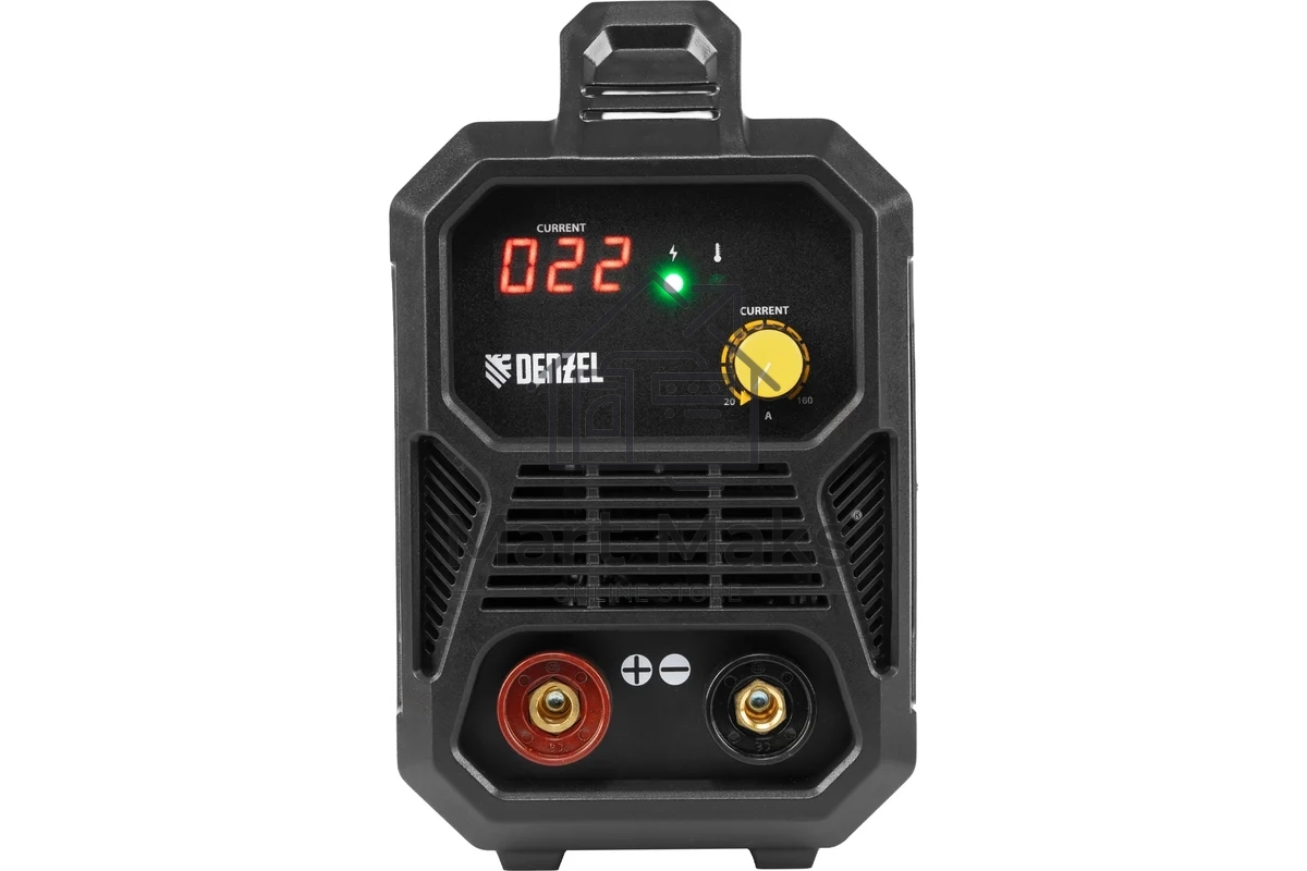 Аппарат инвертор. дуговой сварки DM-160 Standart, 160 А, ПВ 60% Denzel