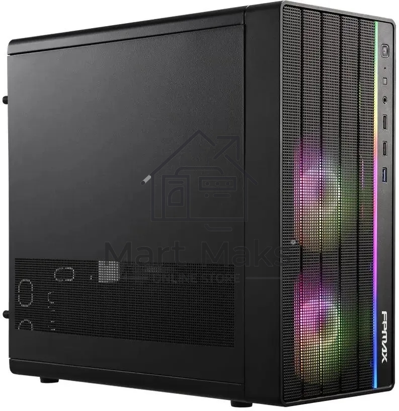 Компьютерный корпус AeroCool / Formula Air Mesh G4 PLUS черный без БП mATX 1xUSB2.0 1xUSB3.1 audio