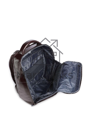 Рюкзак мужской Piquadro Blue Square CA6591B2/MO, кожа, красное дерево