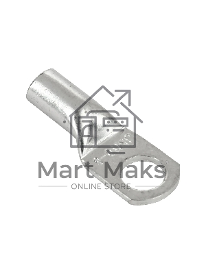 Наконечник медный луженый JGA-10-6 (ТМЛ) (5 шт/упак) IEK