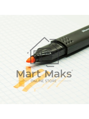 Текстовыделитель Silwerhof Prime 108031-06, скошенный пишущий наконечник, 1-4мм, оранжевый, коробка