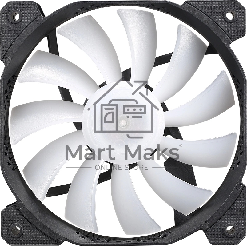 Вентилятор для корпуса Aerocool / Formula Cosmic 12BK ARPW ARGB черный, 120 мм, 1500 об/мин, 26.8 дБ, 4 pin
