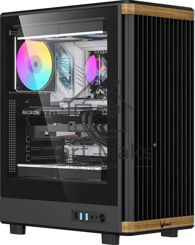 Компьютерный корпус Aerocool / Formula TimberLine T1 черный без БП ATX 4x120мм 1xUSB 2.0 1xUSB 3.0 1xUSB3.1 audio bott PSU
