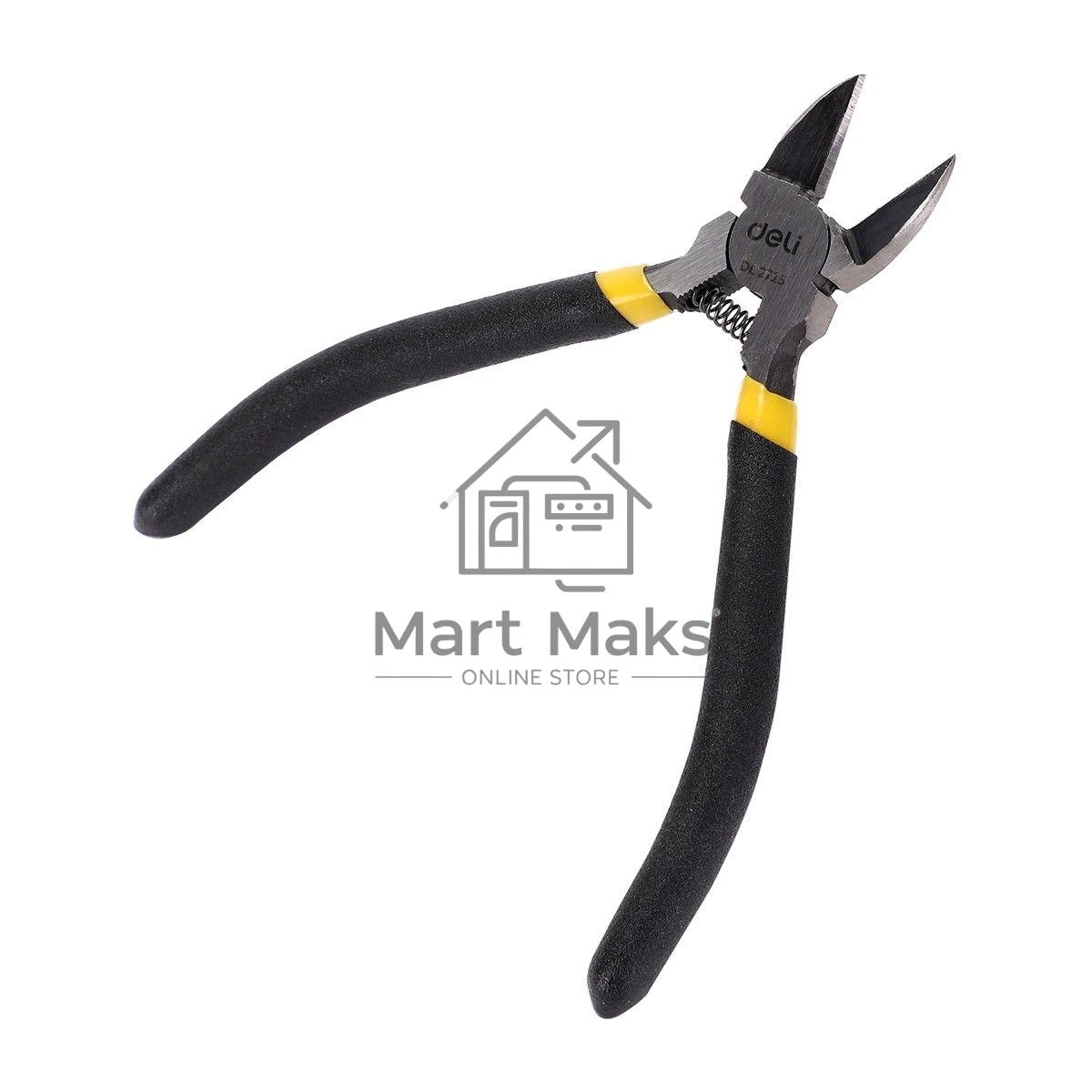 Мини-бокорезы Deli DL2715 125мм, сталь 55С, противоскользящая ручка