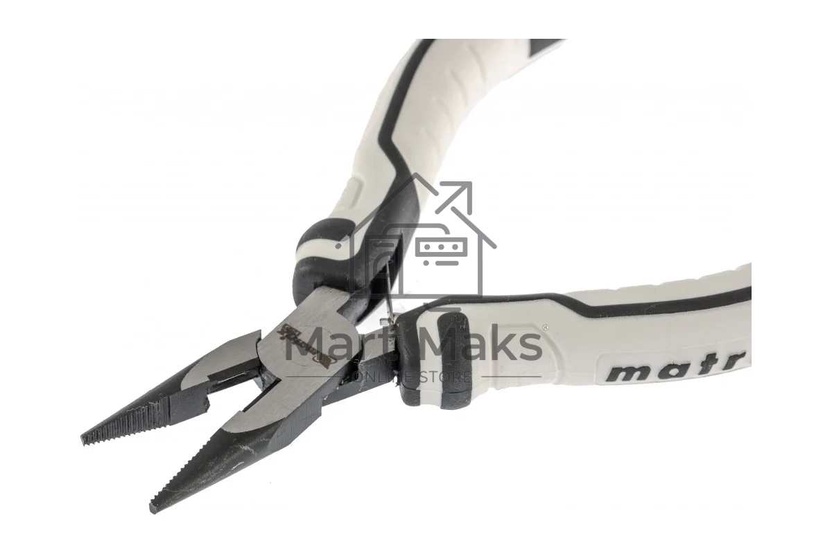 Длинногубцы Matrix Mini, 125 мм, прямые, авторазжим, PRO