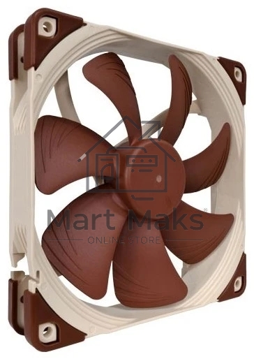 Вентилятор корпусной Noctua NF-A14 FLX, 140 мм, 1200 об/мин, 17.9 дБ, 3-pin, без подсветки
