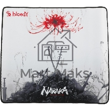 Коврик для мыши A4Tech Bloody BP-45 Naraka белый/рисунок 450x400x3мм