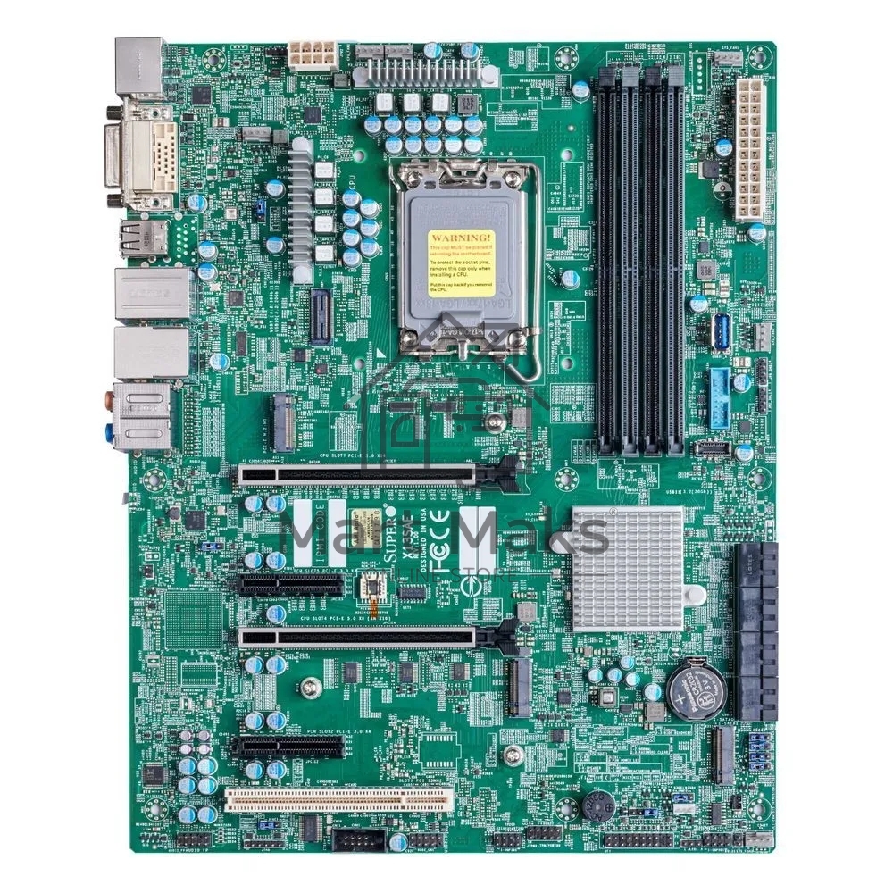 Материнская плата Supermicro MBD-X13SAE-B, сокет LGA1700, Intel W680, DDR5 2xPCIe 5.0 x16, 3xM.2, 2xRJ-45, ATX