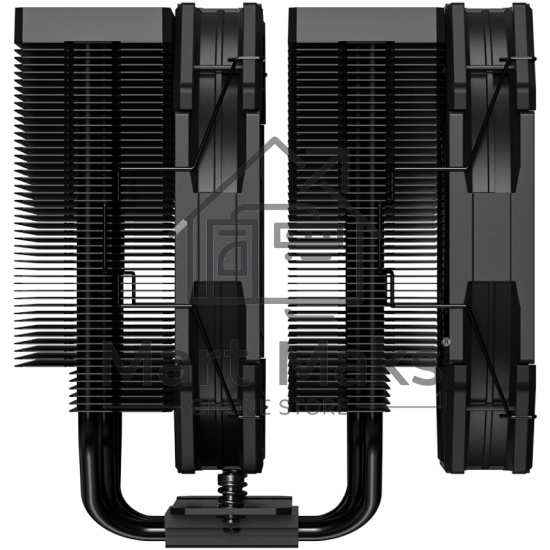 Устройство охлаждения(кулер) ID-Cooling Frozn A720 черный 140мм алюминий+медь 2000rpm 33.5db 4-pin 300W 163мм