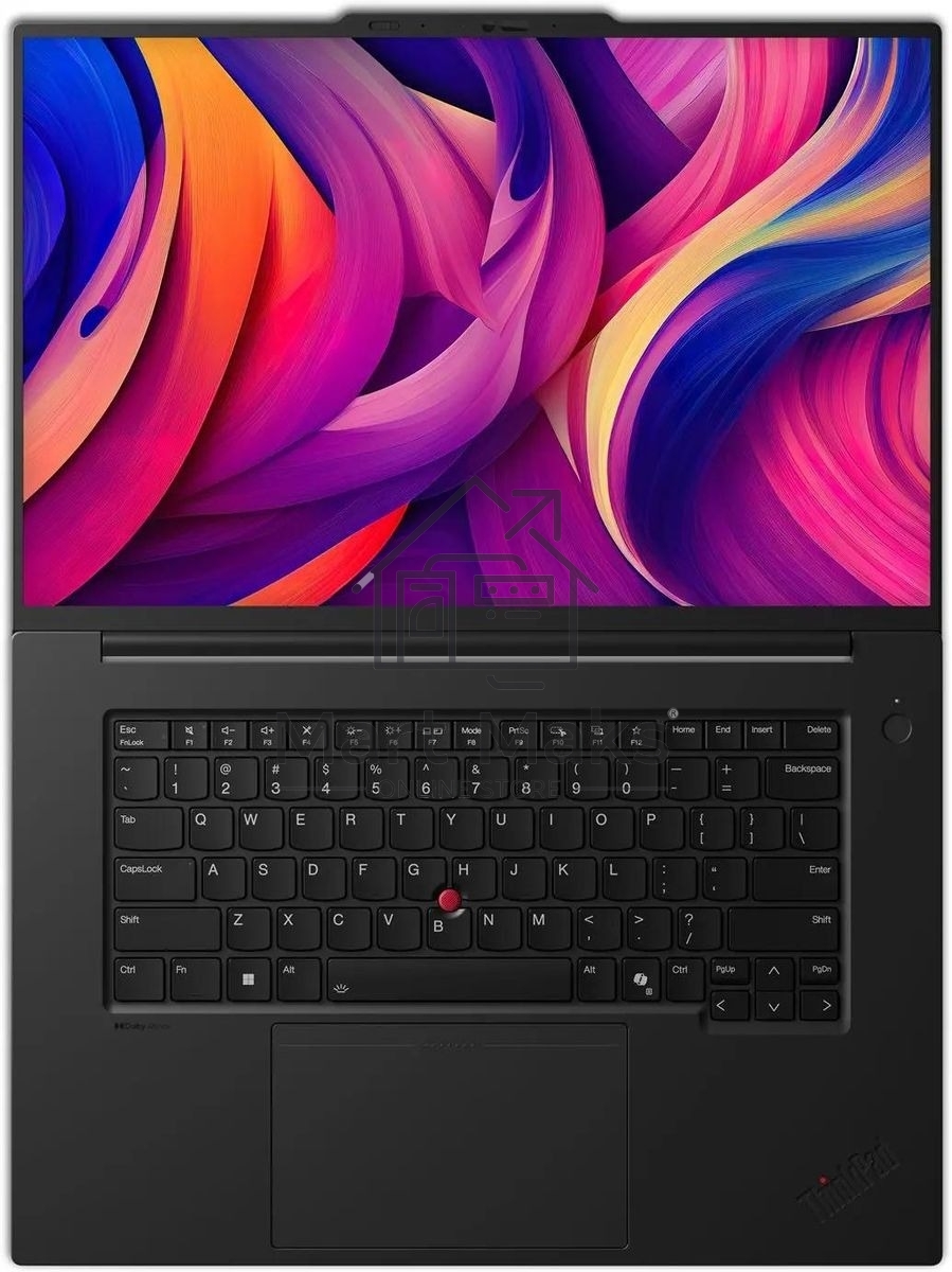 Ноутбук Lenovo ThinkPad P1 G7 черный Core Ultra 7 155H 32Gb SSD1Tb NVIDIA RTX 1000 6Gb 16