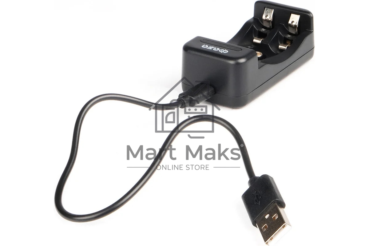 Устройство зарядное B-50USB Ni-Cd/Ni-MH (2хAA/2хAAA/1х9В) индикатор зарядки питание от USB кабель MicroUSB-USB в комплекте ФАZА 5038806
