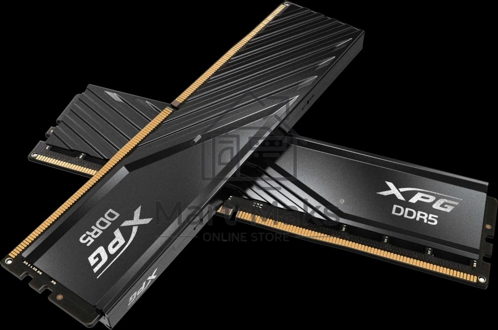 Оперативная память XPG Lancer Blade Black, DDR5, 32GB (2x16GB), 6000MHz, CL34, DIMM, с радиатором, черный