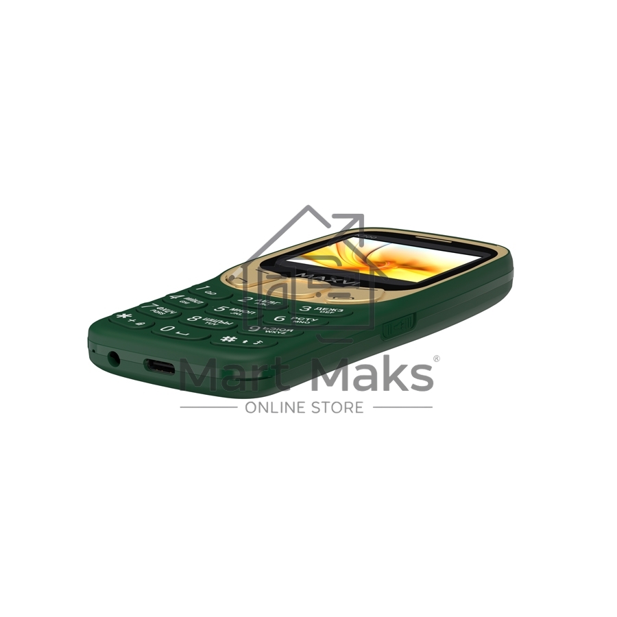 Мобильный телефон Maxvi K200 dark green