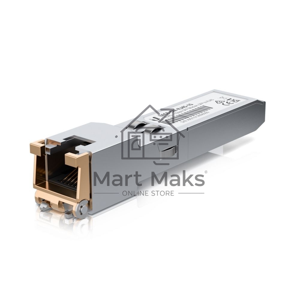 Трансивер Ubiquiti UACC-CM-RJ45-1G Модуль 1G SFP to 1GbE RJ45