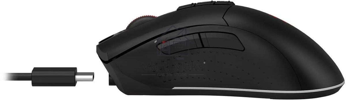 Мышь беспроводная A4Tech Bloody R90 Plus черный, 5000 dpi, радиоканал, USB, кнопки - 8