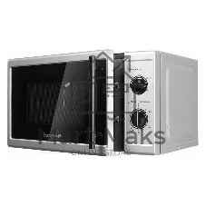 Микроволновая печь HOME HMM207FS серебристый/черный, 20 л, 700 Вт, переключатели - поворотный механизм