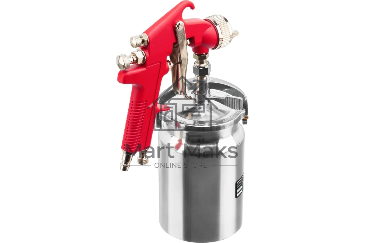 Краскораспылитель Matrix HP пневмат. с нижним бачком V= 1 л, сопло диаметром 1.8 мм