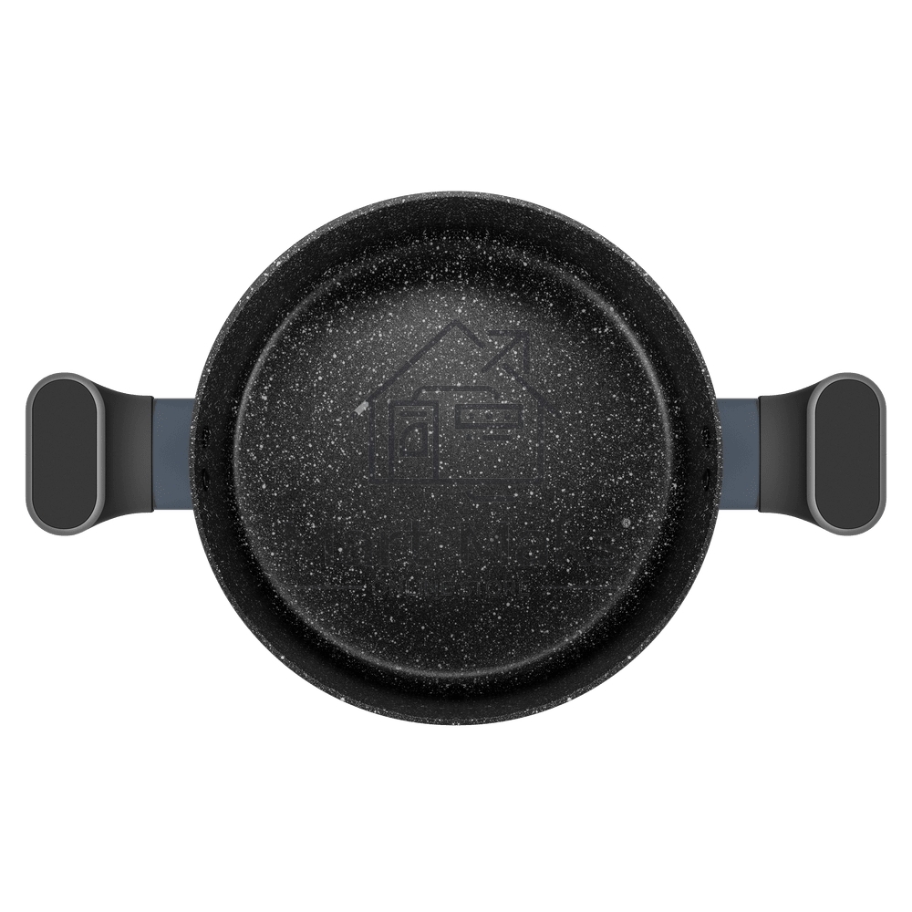 Кастрюля Maunfeld FRIDA MCS29FA02DG из кованого алюминия со стеклянной крышкой, 20 см, 2,9 л.