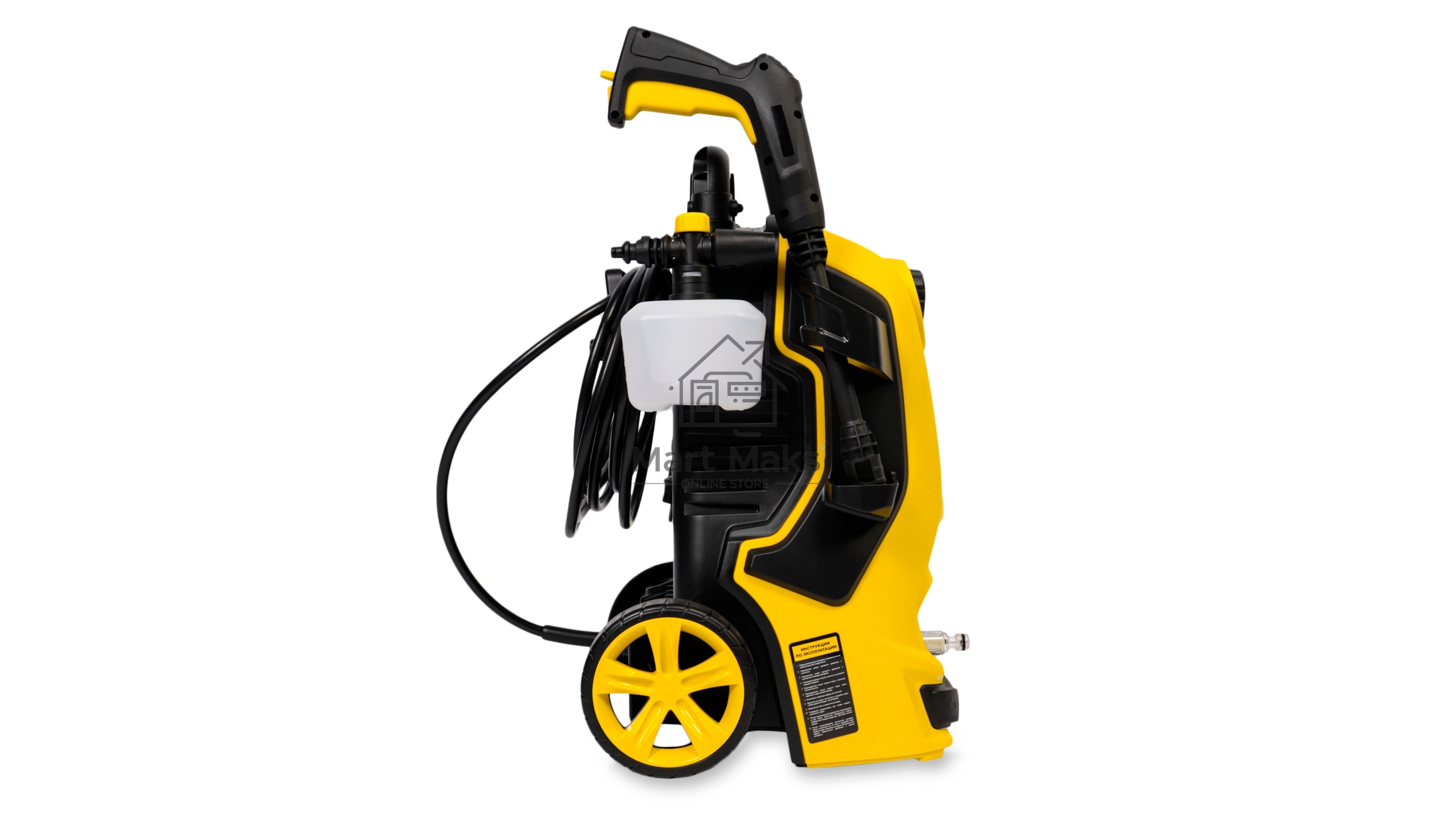 Мойка CHAMPION HP3180 (1,8кВт 100 бар t 40С 5,0л/мин 7,7кг синхронный, пеногенератор)