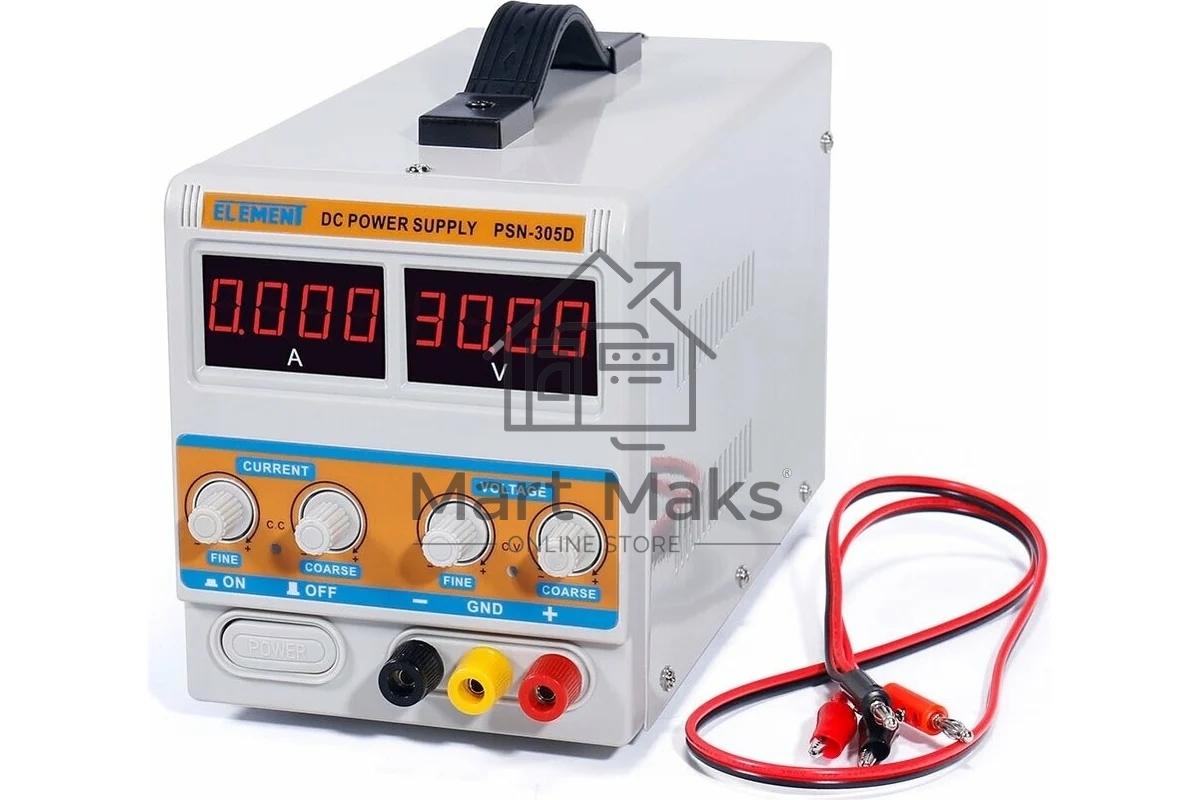 Лабораторный блок питания ELEMENT 305D 30V, 5A