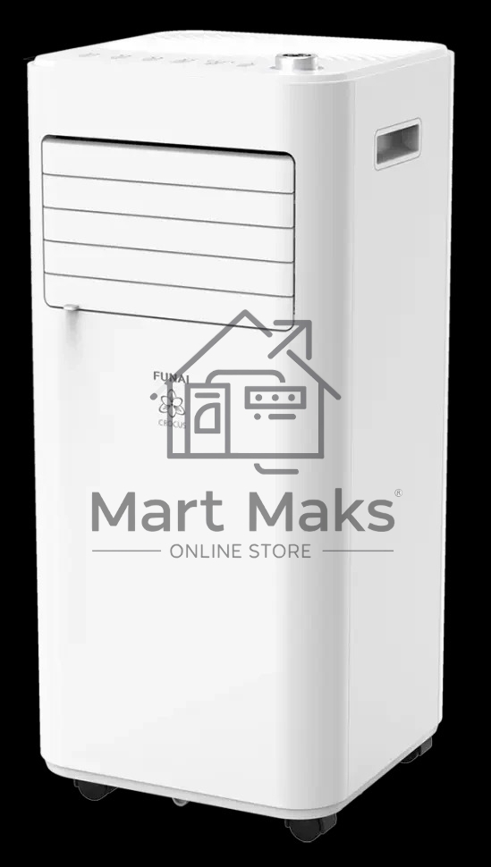 Кондиционер мобильный FUNAI CROCUS MAC-CS22CON01 7500 BTU, 15 м², 53 дБ, охлаждение, белый