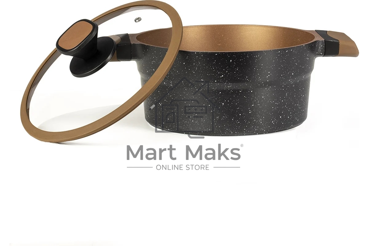 Кастрюля LARA LR02-303 серия МАРСЕЛЬ 24x11,5см 4.5 л 