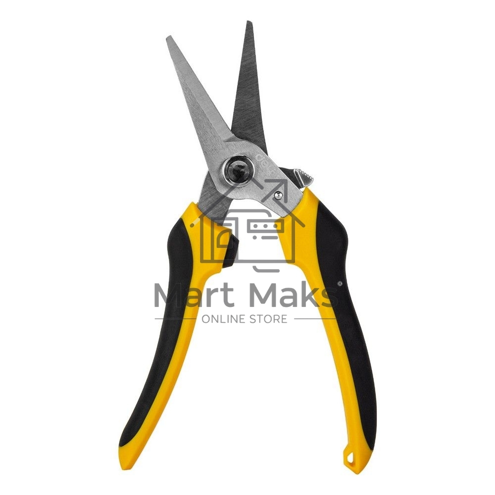 Ножницы универсальные строительные Deli DL2908 205мм, 48-52HRC, прорезиненная рукоятка