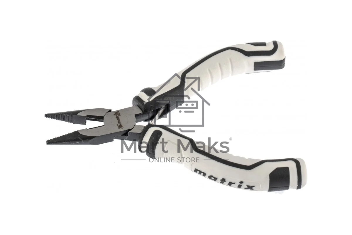 Длинногубцы Matrix Mini, 125 мм, прямые, авторазжим, PRO