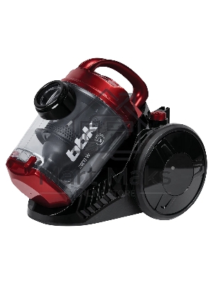 Пылесос BBK BV1503 черный/красный, 320/2000 Вт, уборка сухая, пылесборник контейнер 2.5 л