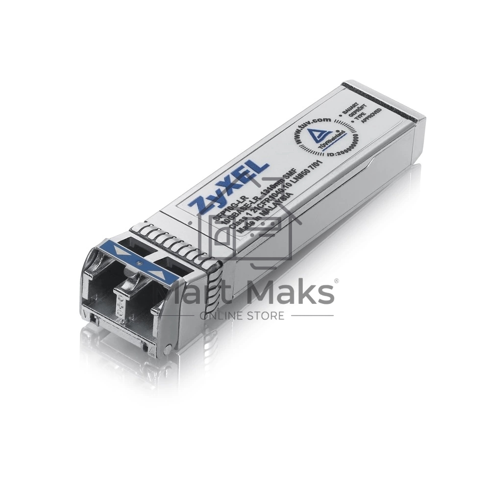 Трансивер ZYXEL SFP10G-LR-E (pack of 10 pcs), SFP transceiver single mode, SFP +, Duplex LC, 1310nm, 10 km