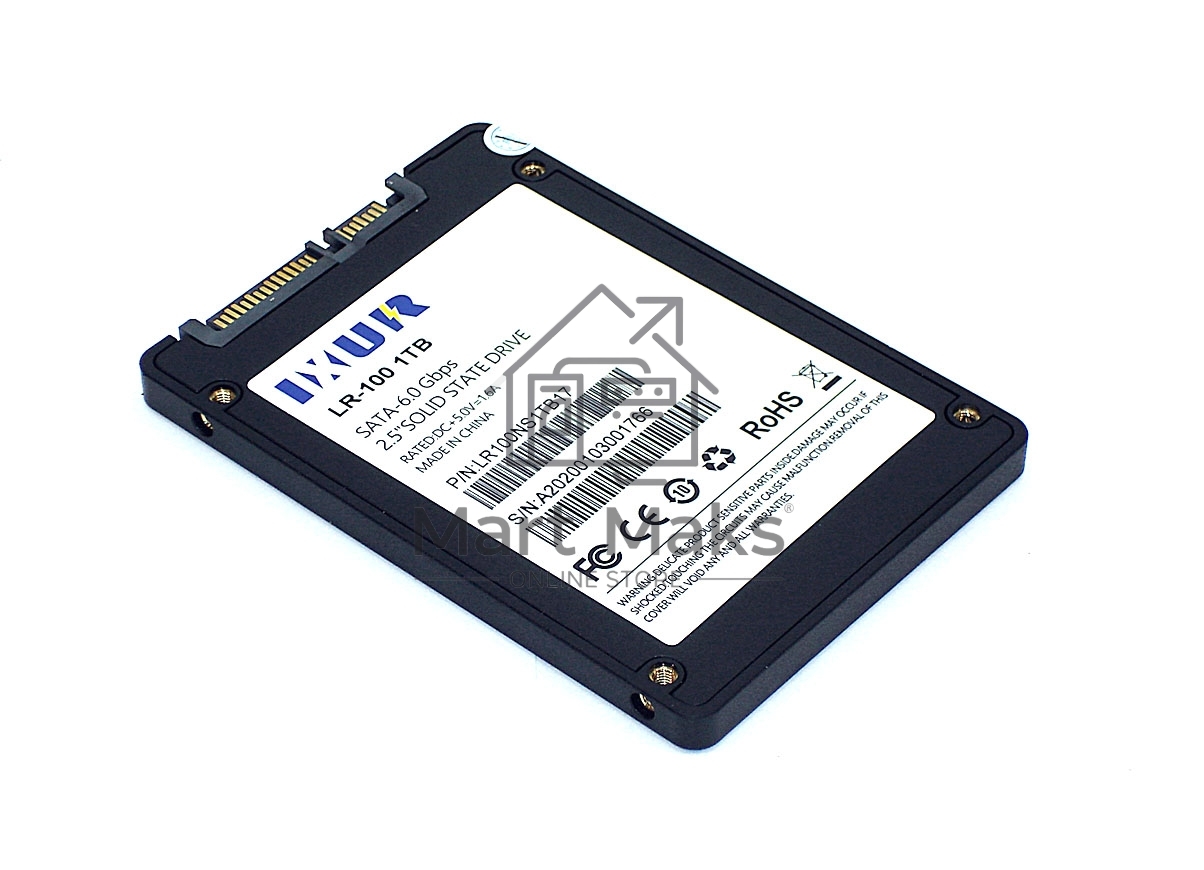 Накопитель SSD IXUR, 1Tb, SATA III, 2.5