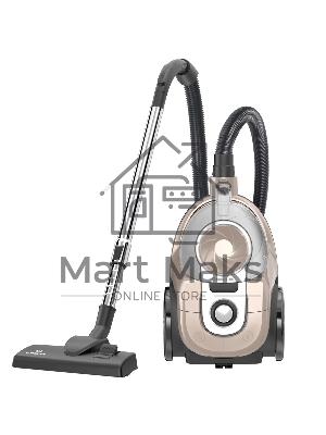 Пылесос Eurostek EVC-4510 бежевый, 420/2500 Вт, уборка сухая, пылесборник контейнер 3 л