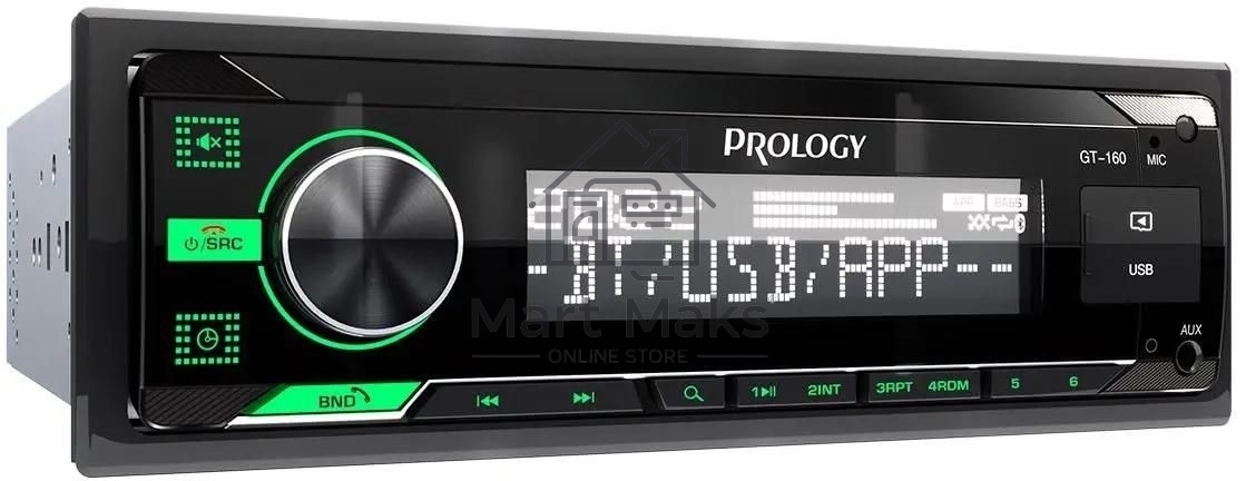 Автомагнитола Prology GT-160 1DIN 4x55Вт