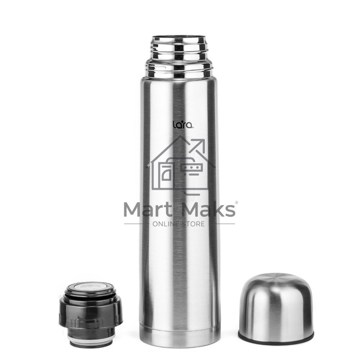 Термос LARA LR04-10 нержавеющая сталь 0,75 л