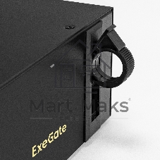 Источник бесперебойного питания ExeGate ServerRM UNL-800.LCD.AVR.2SH.3C13.USB.2U 800VA/480W, Color LCD, AVR, 2*Schuko+3*C13, USB, 2U, установка в стойку, черный